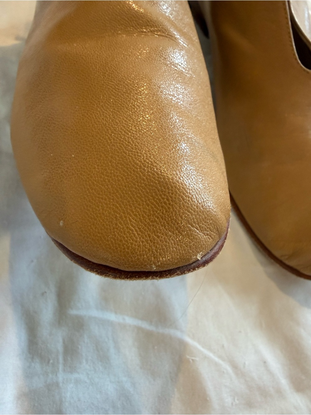 Martiniano Bootie Loafers in Camel/Tan Size 39 - Picture 4 of 13